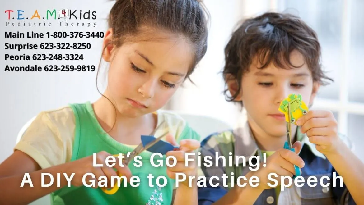 Let's Go Fishing! A Homemade Game to Practice Speech, Language