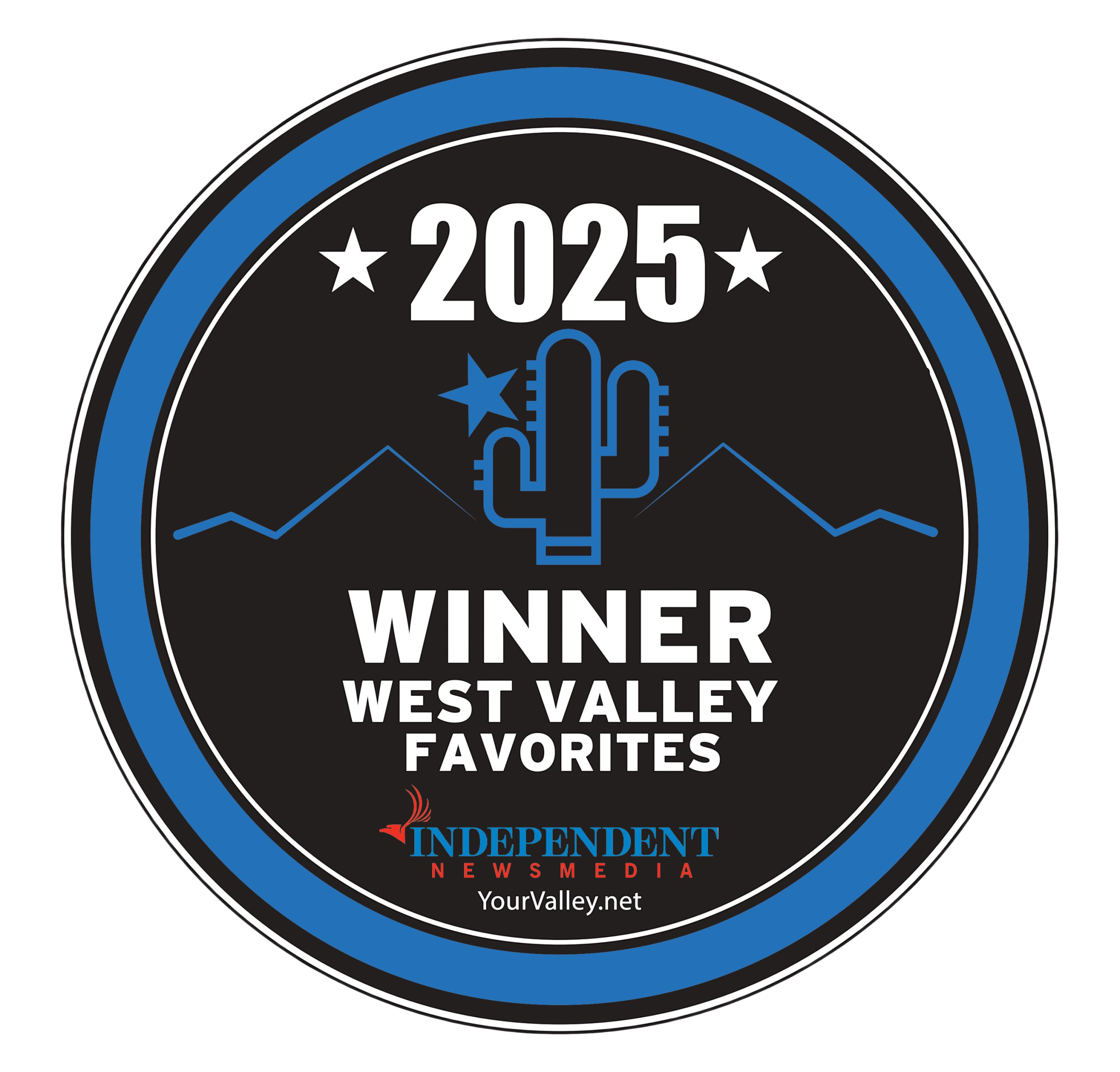 2025 West Valley Favorites Badge